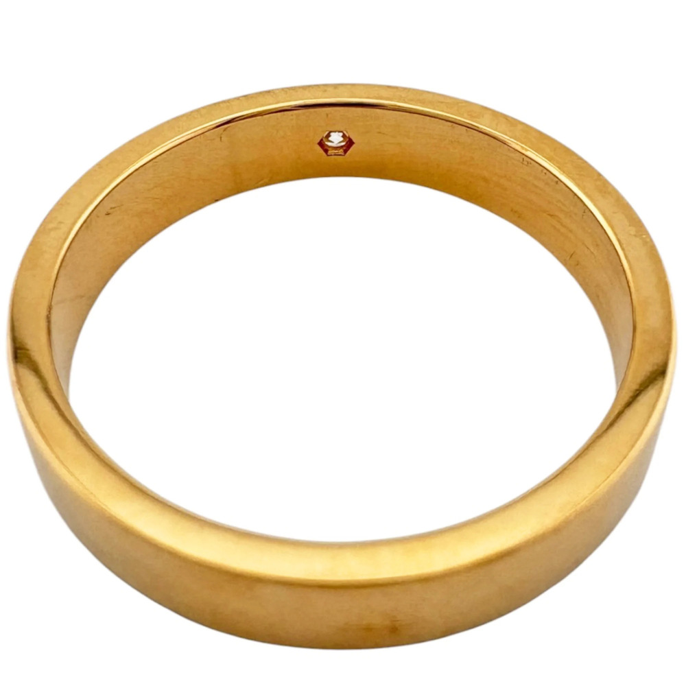 CARTIER 18k Gold Diamond Wedding Ring - Picture 5 of 7